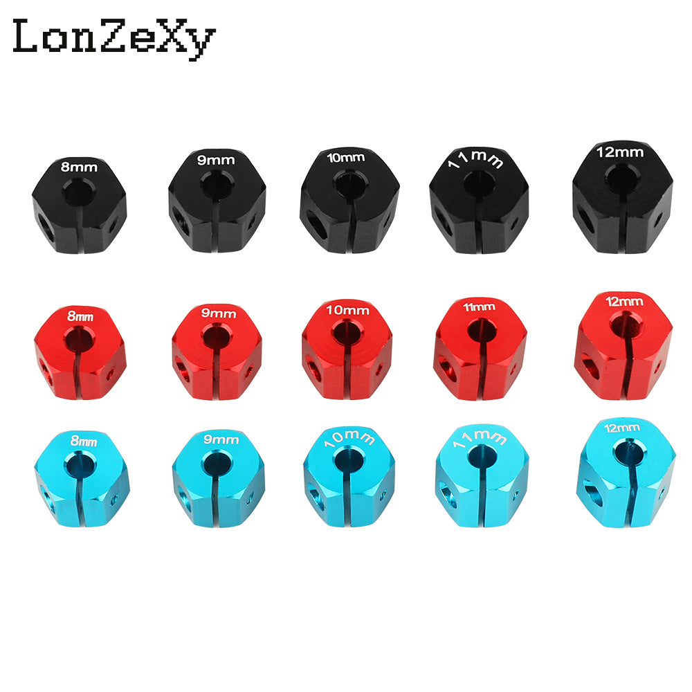 LONZEXY Widened Adapter 8-12mm Thickness SCX10 4 pcs/set