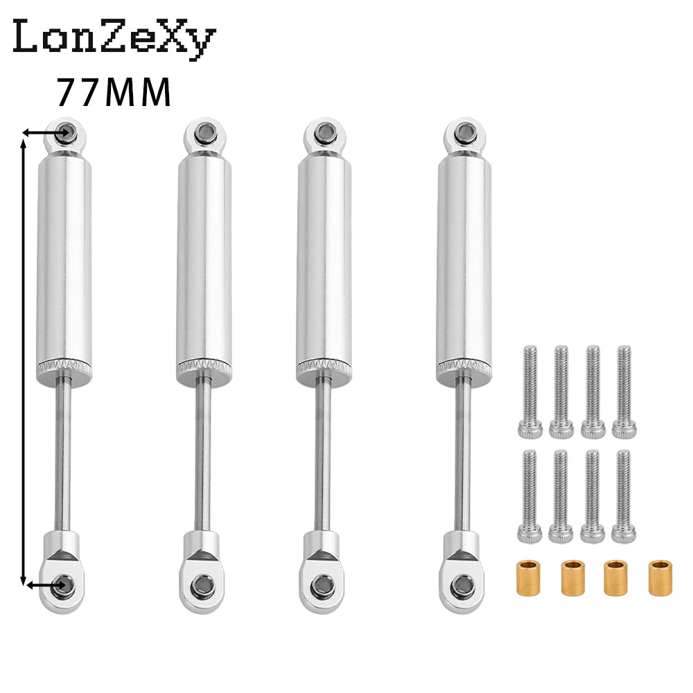 LONZEXY Built-in Spring Shocks Damper for 1/18 TRX-4M  Bronco Defender K10 (77mm)