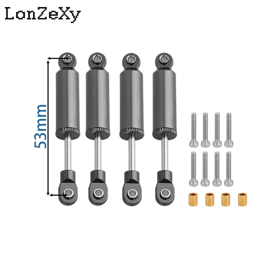 LONZEXY 53mm Aluminum Internal Shocks Set for 1/18 TRX4M