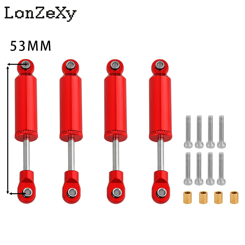 LONZEXY 53mm Aluminum Internal Shocks Set for 1/18 TRX4M