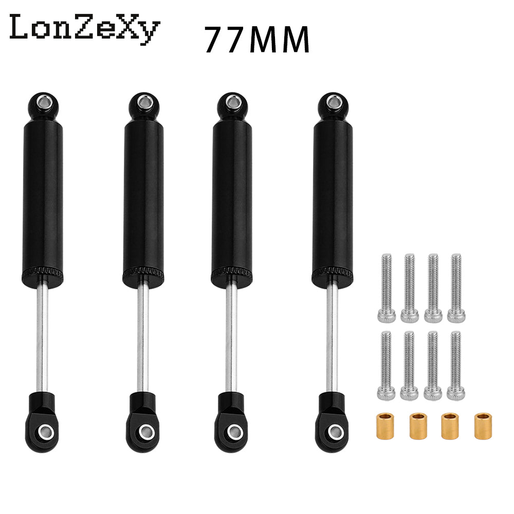 LONZEXY Built-in Spring Shocks Damper for 1/18 TRX-4M  Bronco Defender K10 (77mm)