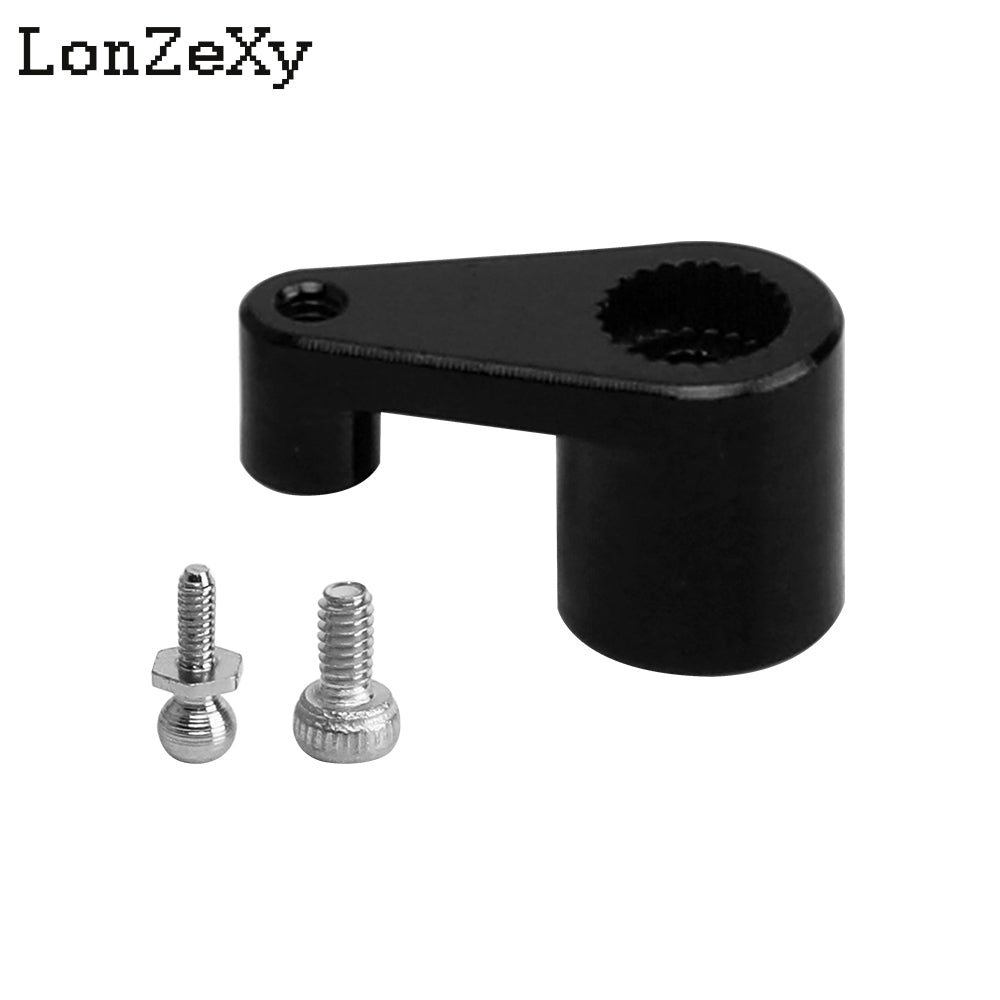 Lonzexy Metal 24T Servo Horn for Losi 1/24 Micro-B 2WD RC Crawler Car Servo Arm Upgrade Accessories