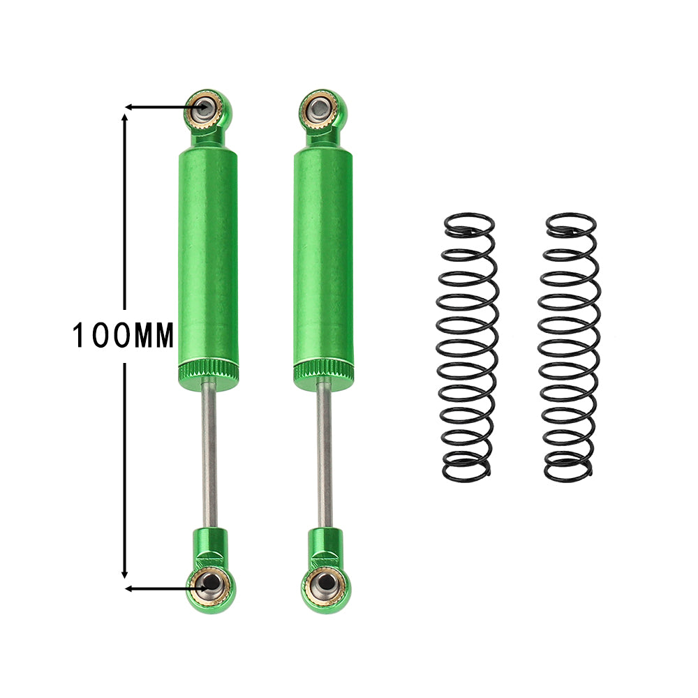LonZeXy 1/10 RC Crawler Metal Oil Shock Absorber 70/80/90/100/110mm Adjustable Damper For SCX10 TRX4 D90 RC Car Upgrade Parts