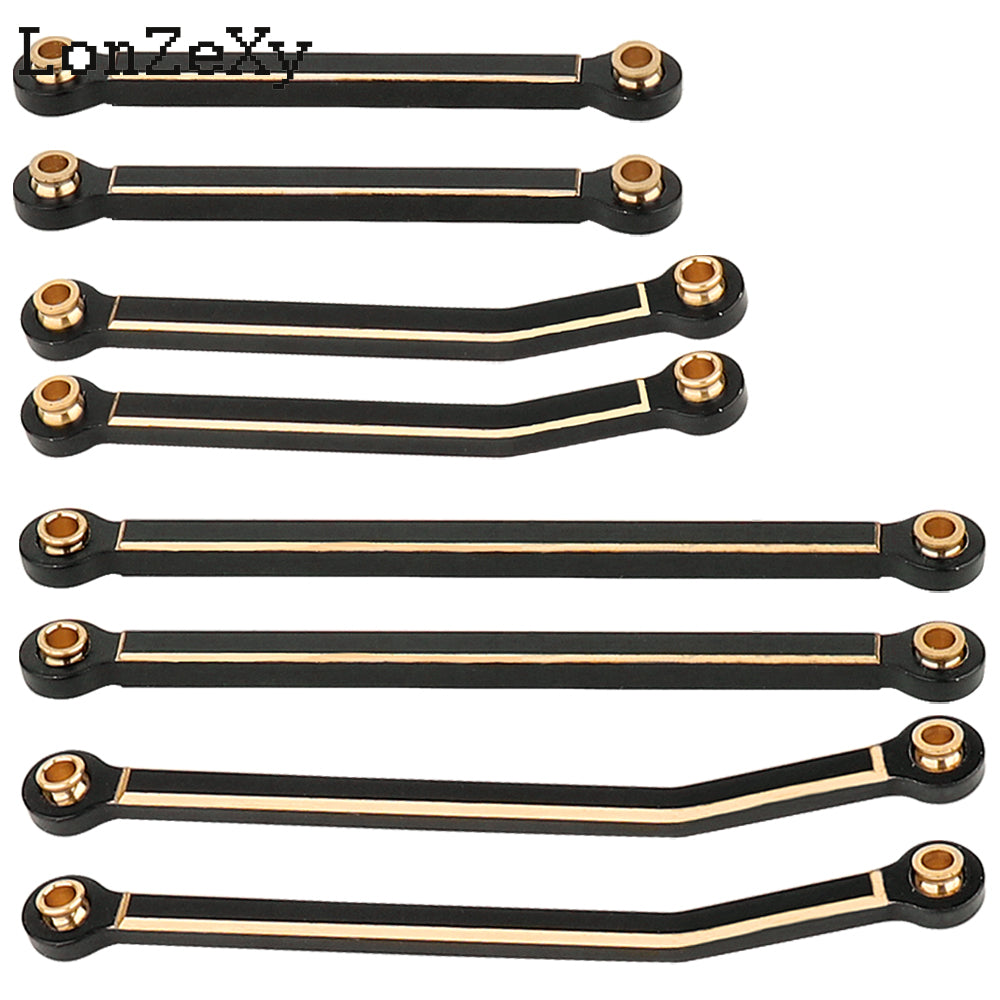 LONZEXY Brass High Clearance Links Set for 1/18 TRX4M Defender Bronco