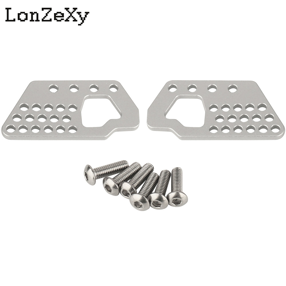 LONZEXY Aluminum Front and Rear Dual Damper Shock Mount for 1/10 Axial Wraith