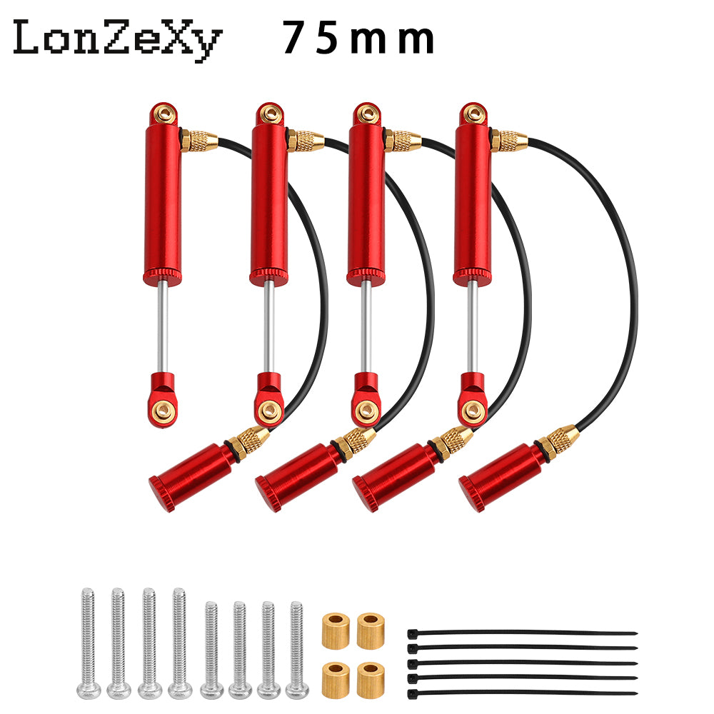Lonzexy Aluminum One-Way Quick Rebound Damper Shock Absorber S13850 Fit For RC 1/10 RedCat Everest Gen7 Pro /Sport