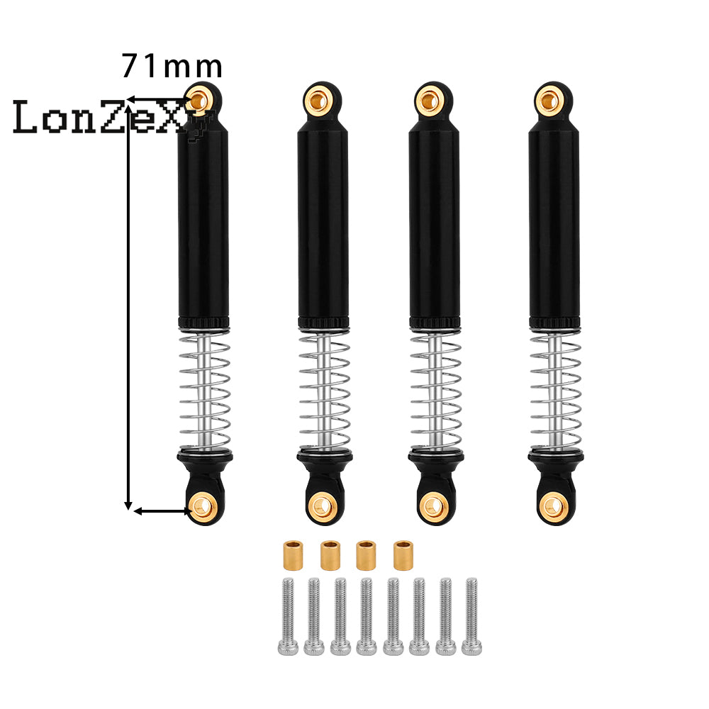 LonzeXy  Shock Absorber Set 4pcs for SCX10