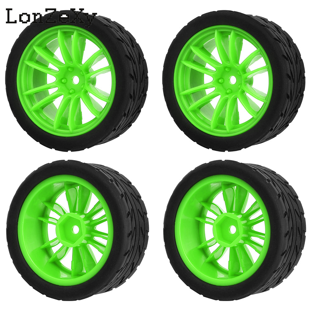 Lonzexy 1/10 1.9'' YOKOMO Flat Run MST Drift Tires XV02 Tamiya TT01 Kyosho hpi Sakura W211