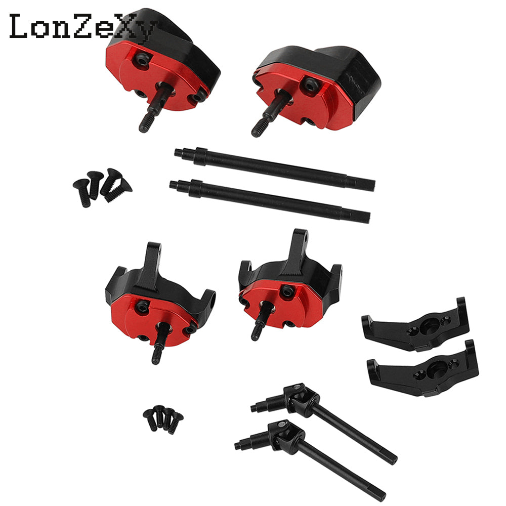 LONZEXY Axle Heightening Upgrade Kits For TRX4M (Front & Rear)