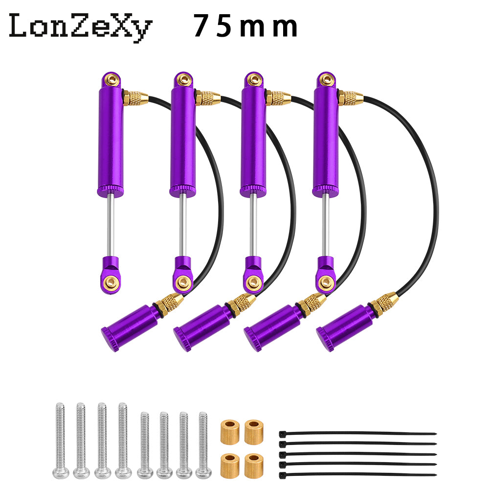 Lonzexy Aluminum One-Way Quick Rebound Damper Shock Absorber S13850 Fit For RC 1/10 RedCat Everest Gen7 Pro /Sport