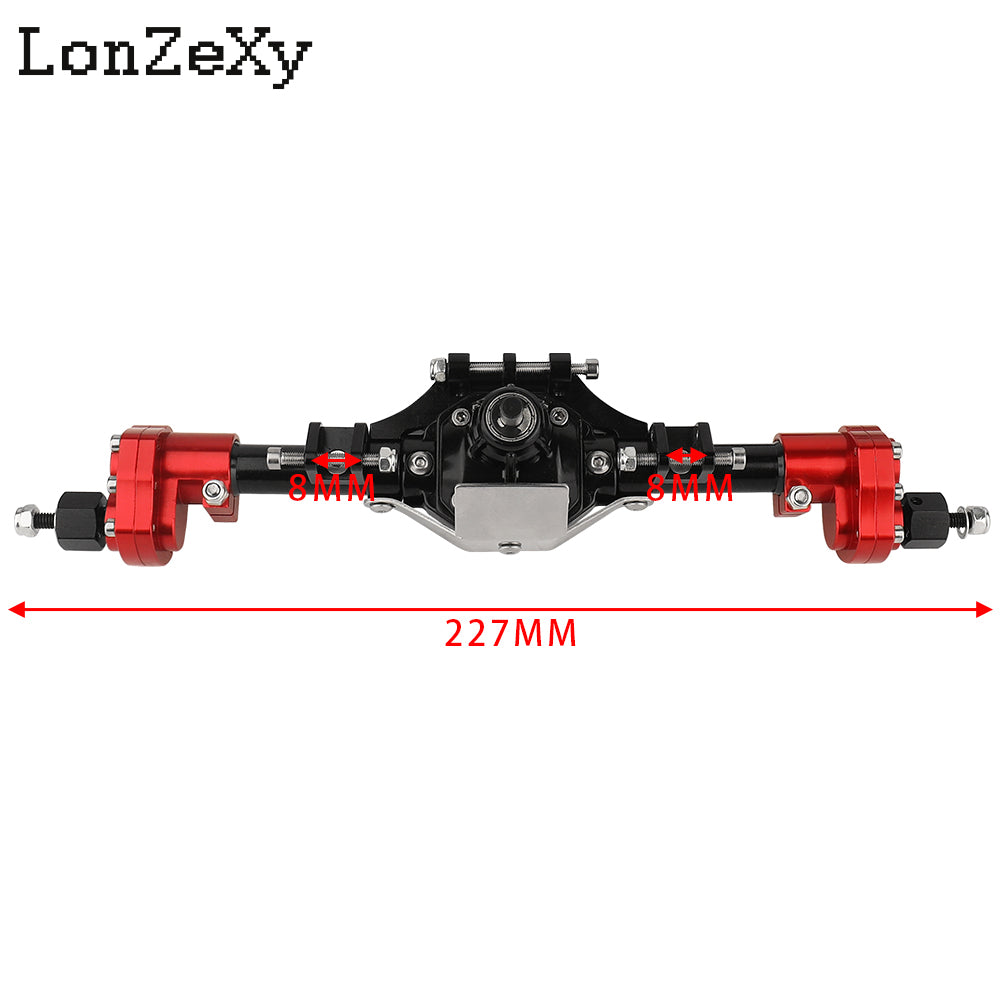 LONZEXY Front & Rear Set for SCX10 II