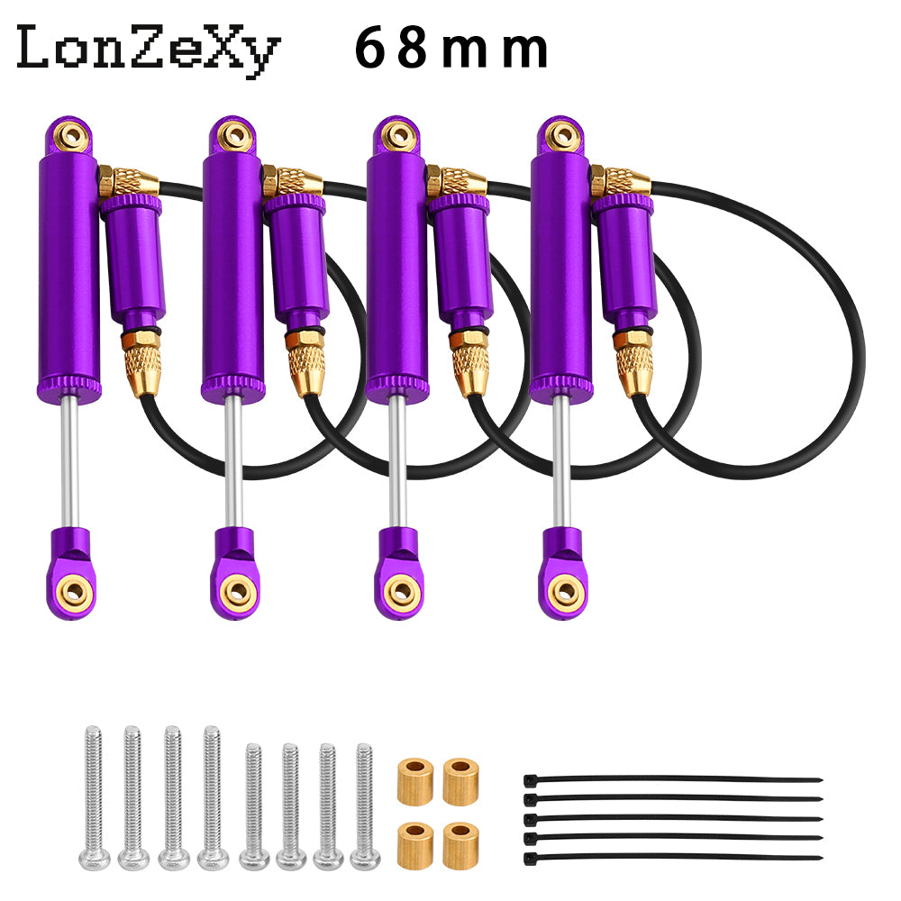 Lonzexy 1/18 TRX4m Internal Shock Absorbers - 65mm（Hole Spacing）4 pcs/set