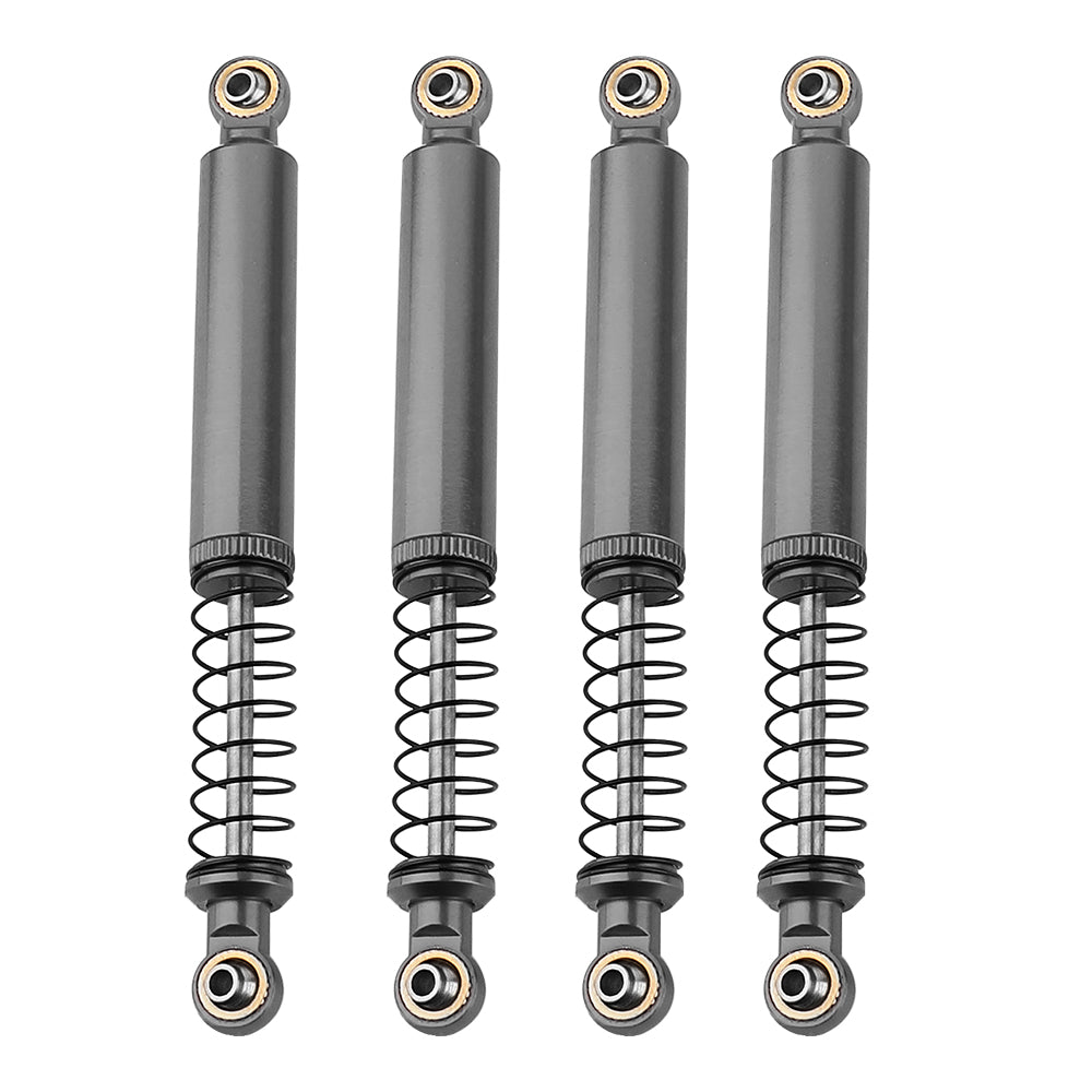 LonZeXy 1/10 RC Crawler Aluminum Oil Shock Absorber 70 80 90 100 110mm Adjustable Damper 4PCS For Axial SCX10 TRX4 D90 RC Off Road Car Upgrade Parts