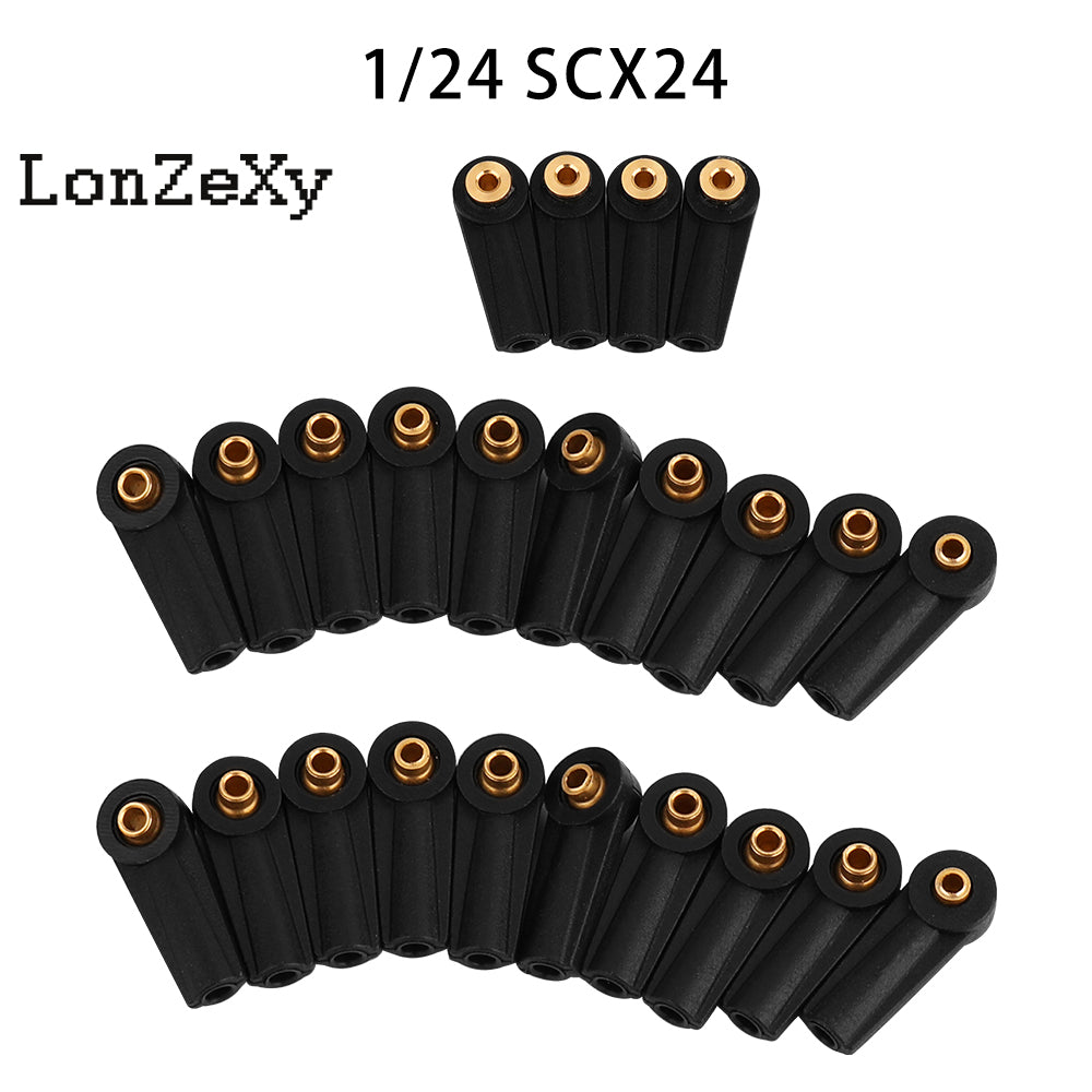 LONZEXY Ball Head Holder Tie Rod End M2 Linkage 10pcs