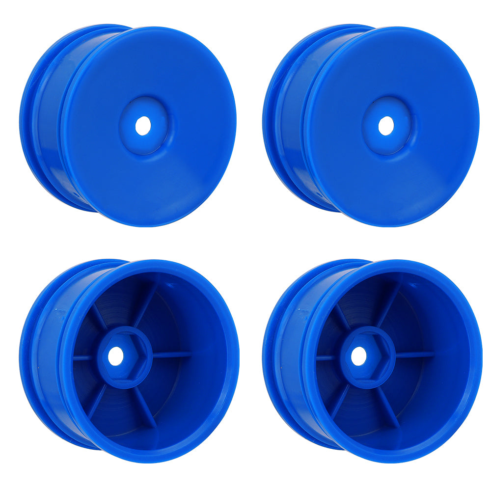 1/10 RC Buggy Plastic Wheel Rims 11.8g Lightweight Empty Hubs Multi Color RC Car Upgrade Parts