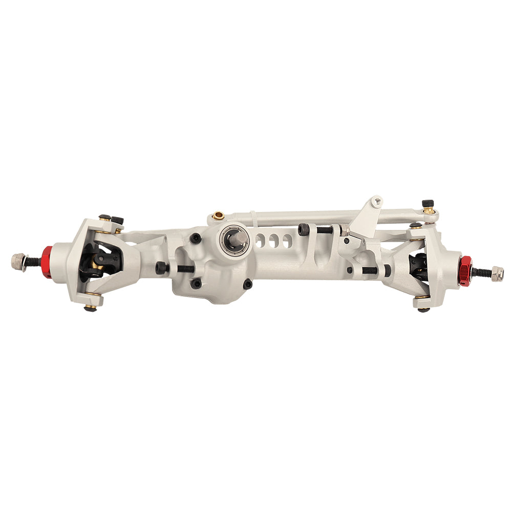LonZeXy Metal Front Rear Axle Assembly For 1/10 RC Crawler Axial SCX10 III Ford Bronco AXI03014, RC Car Upgrade Replacement Parts