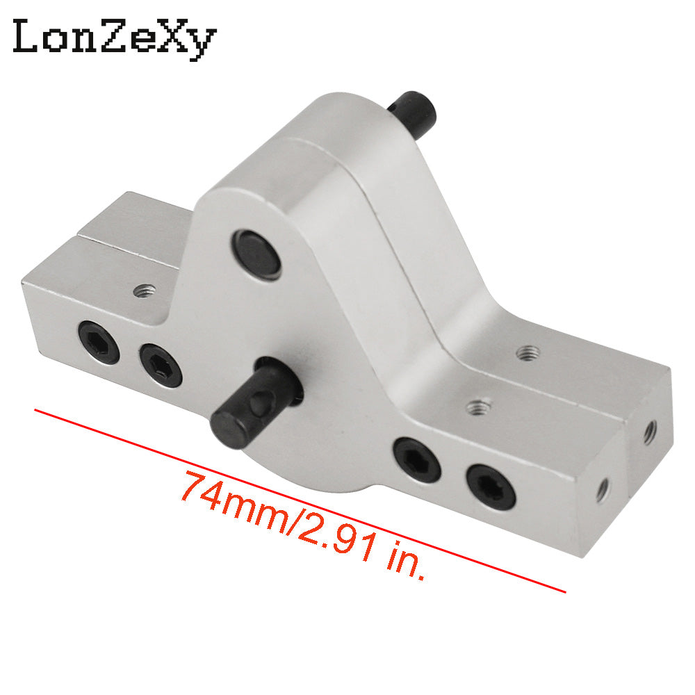 LONZEXY Metal Gearbox for 1/10 Crawler SCX10