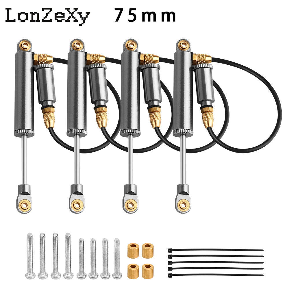 Lonzexy 1/18 TRX4m Internal Shock Absorbers - 65mm（Hole Spacing）4 pcs/set
