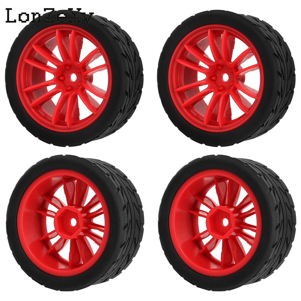 Lonzexy 1/10 1.9'' YOKOMO Flat Run MST Drift Tires XV02 Tamiya TT01 Kyosho hpi Sakura W211