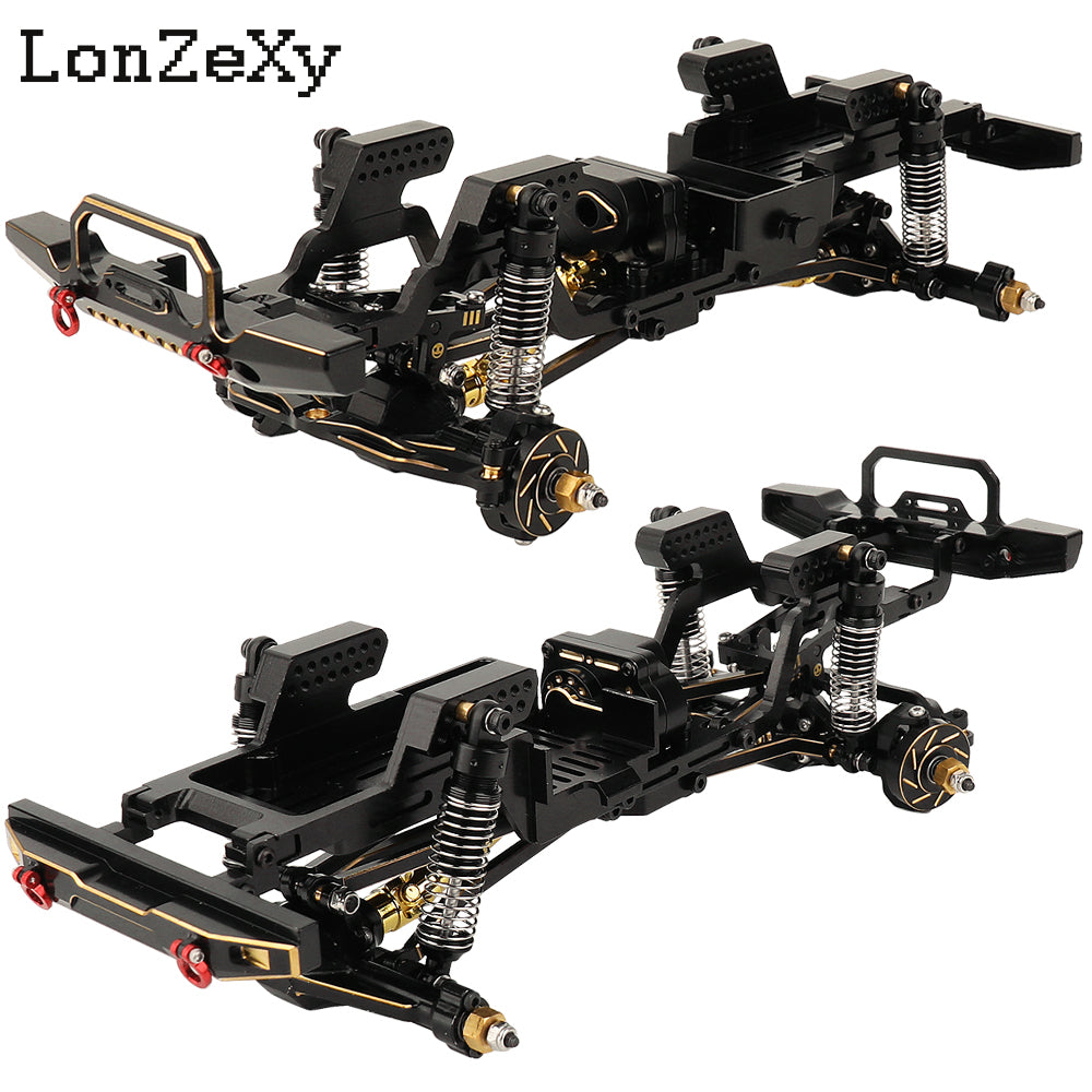 LONZEXY Aluminum Frame Kit+Dumper Fit for TRX4m