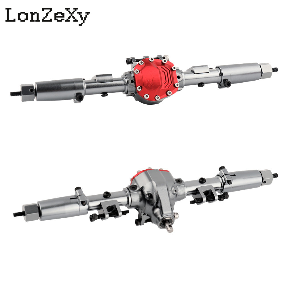 LONZEXY Metal Front Rear Axle for SCX10 II