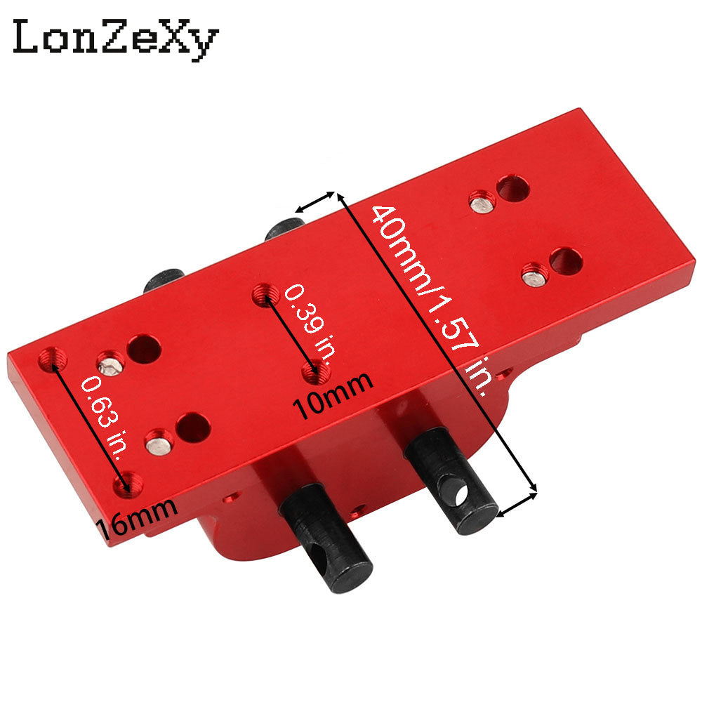 LONZEXY Metal Alloy Transmission with Mount Plate for SCX10