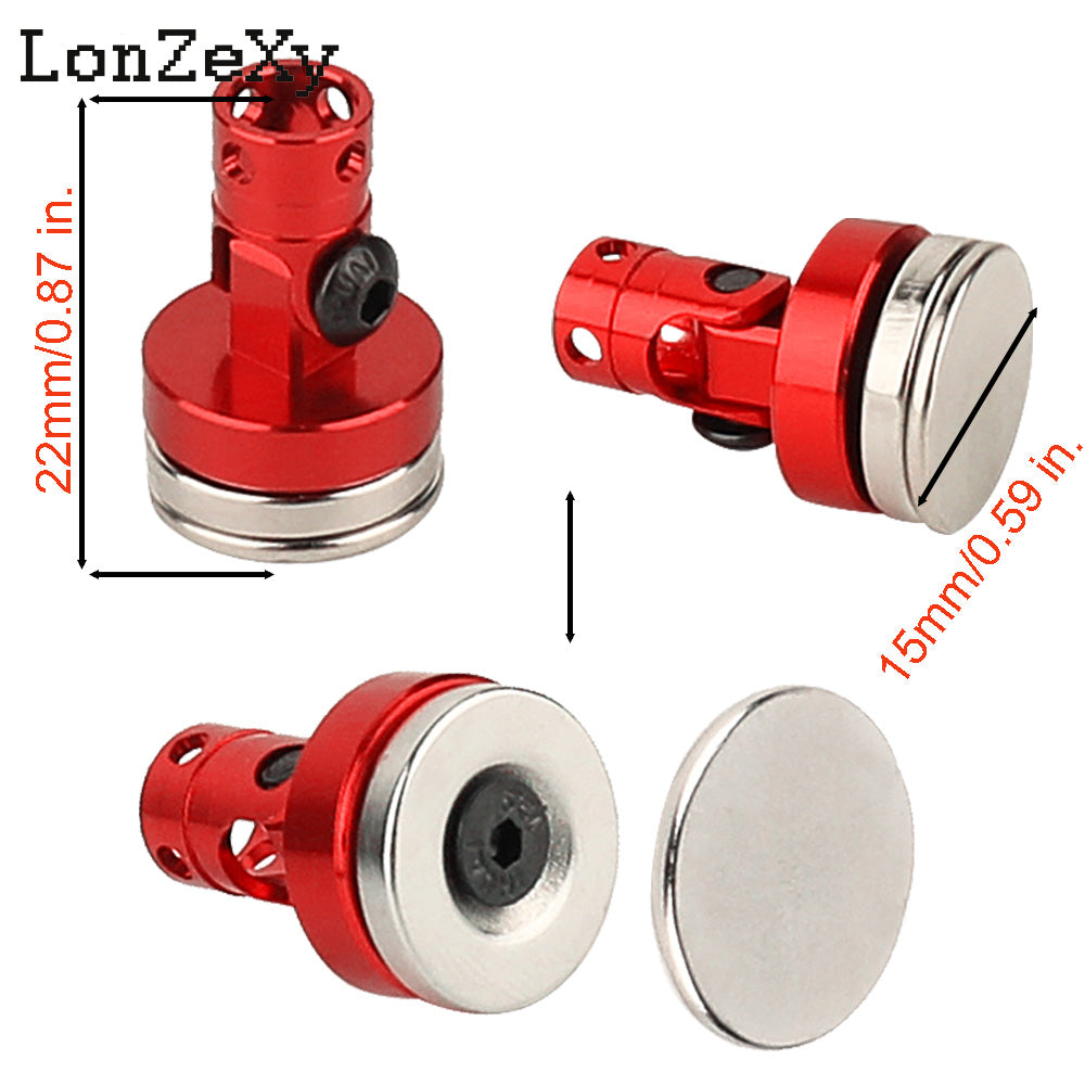 Lonzexy Alloy Magnetic Body Shell Mount Column for HSP Redcat Himoto Traxxas SCX10