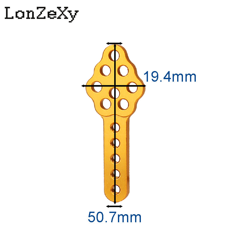 LONZEXY Metal Mount Adjust Height 4Pcs for SCX10 SCX10III