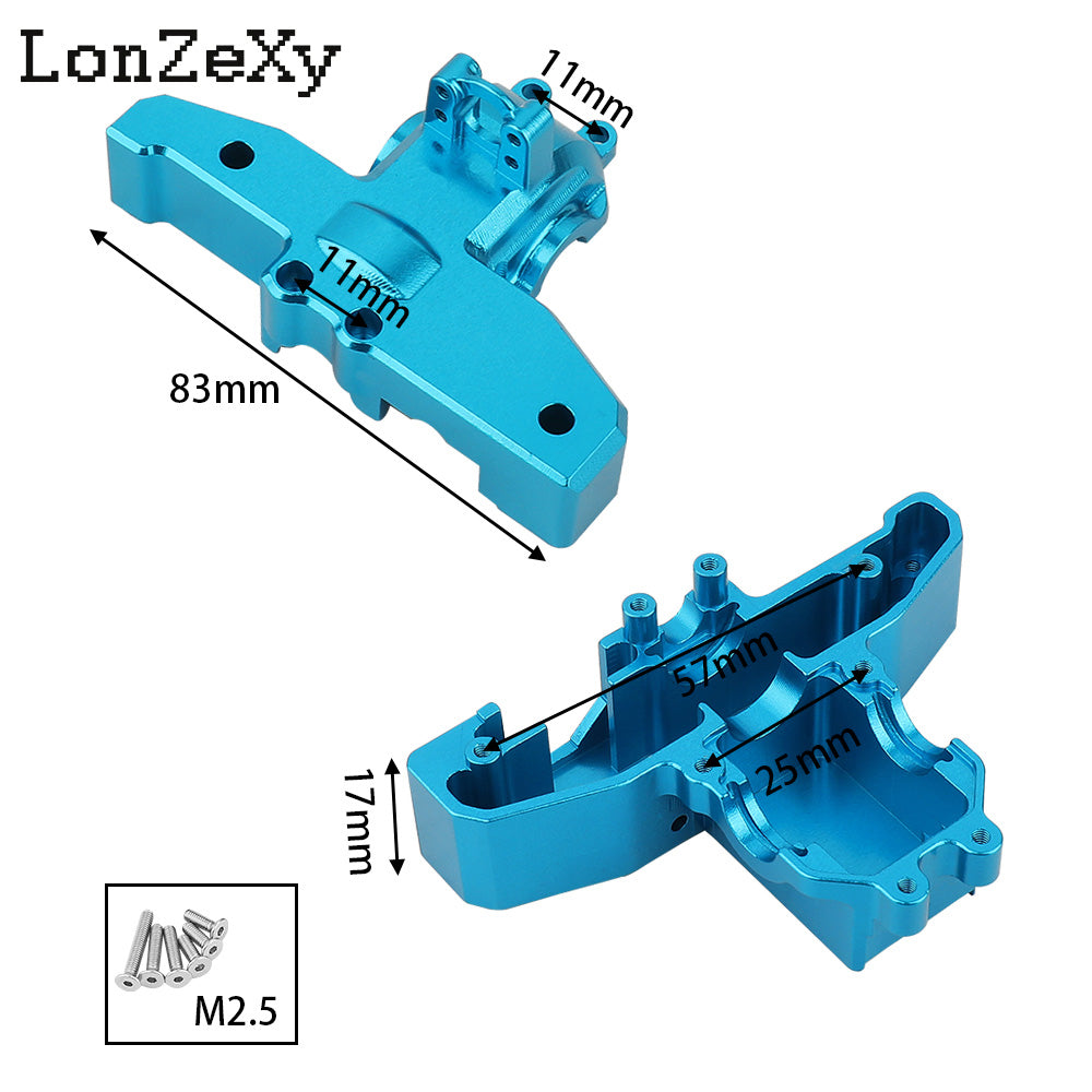 LONZEXY Metal Gearbox Case for MJX Hyper Go 1/14